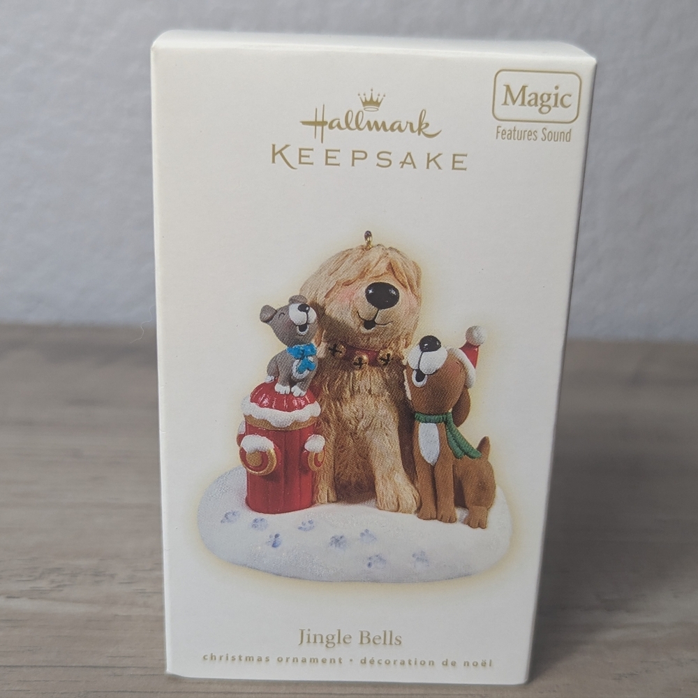 Hallmark Magic Jingle Bells  Dog Ornament